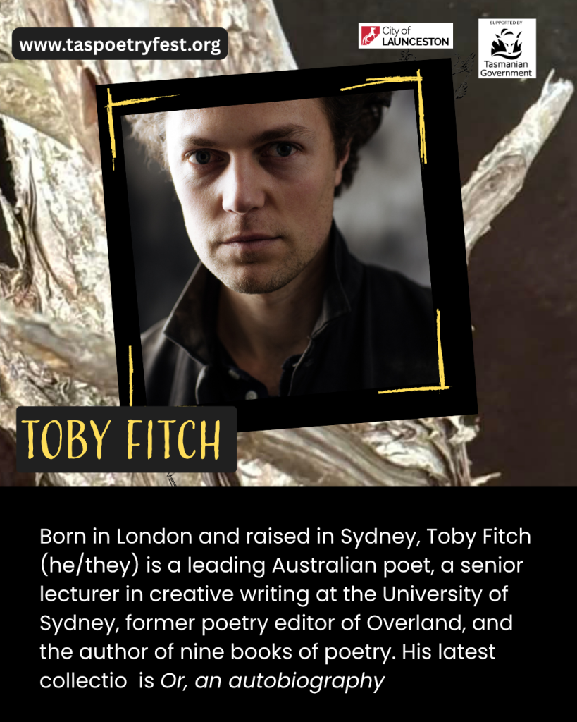 Toby Fitch bio